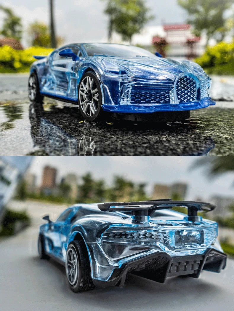Police Car Toy with Lights, Sounds & Inertial Motion