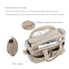 Waterproof Diaper Bag with Multiple Pockets for Parents