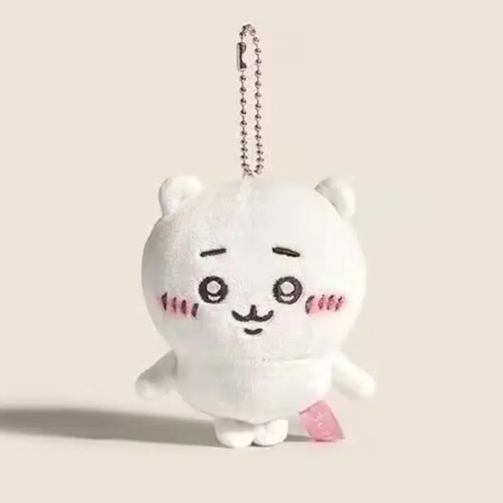 Kawaii Usagi Plush Keychain Charm - 13cm Soft Anime Stuffed Pendant