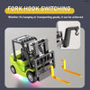 Miniature RC Forklift with Trailer and Bluetooth App Control