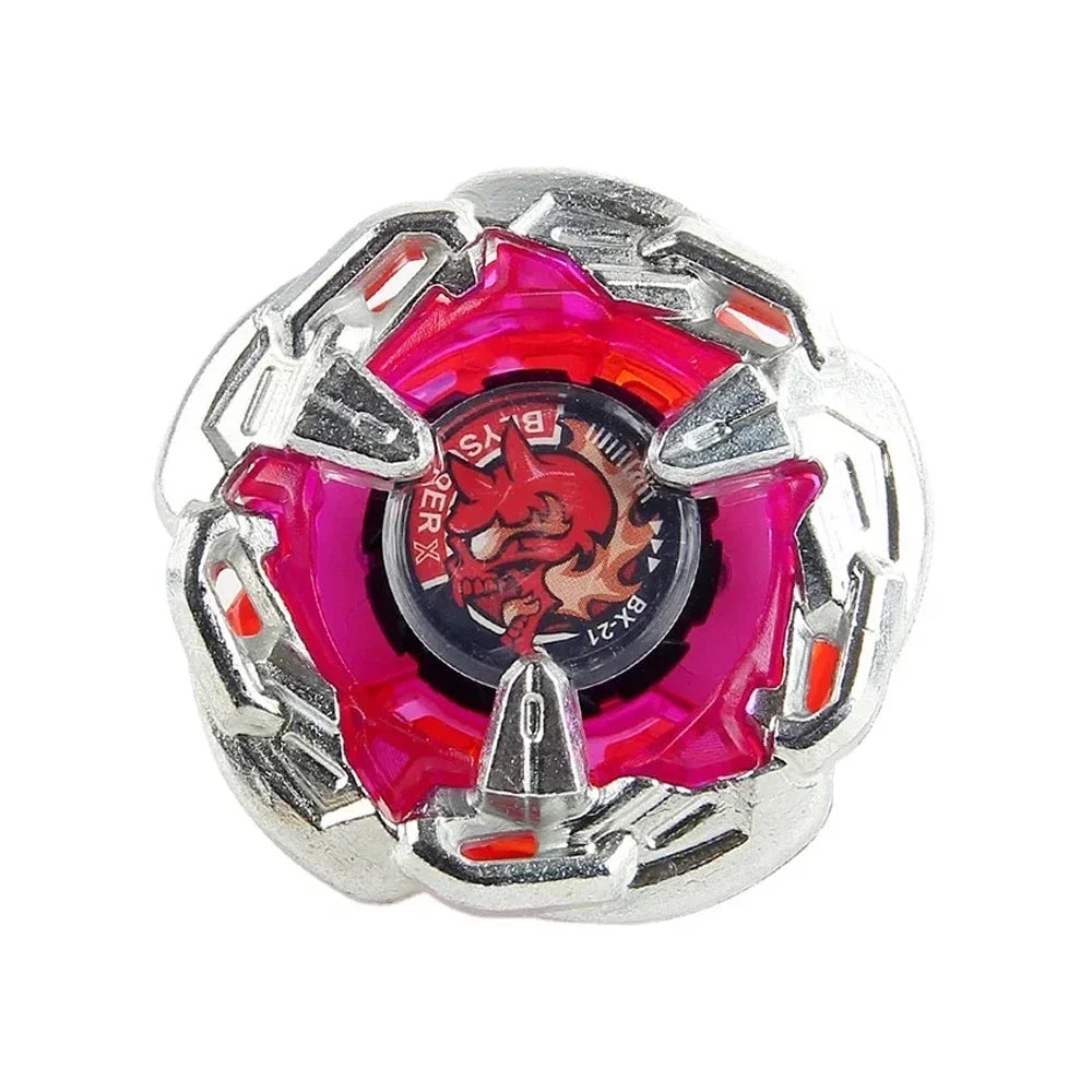 Metal Spinning Top Battle Set with Launcher