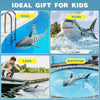Realistic Remote Control Shark Toy with Rechargeable Battery