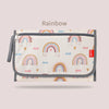 Foldable Waterproof Baby Changing Pad with Storage