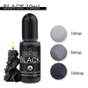 Black 10ml candle dye bottle with dropper and round samples for candle making