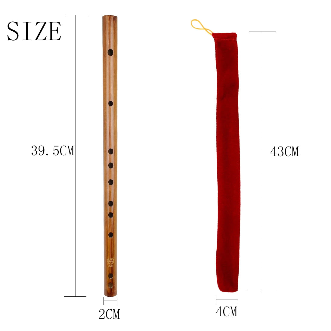 Professional Bamboo Dizi Flute – Traditional Chinese Wind Instrument