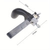 Adjustable Leather Strap Cutter with Two Blades