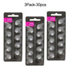 3 pack of replacement bass domes for Oticon MiniFit hearing aids