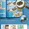 Beach Corner Book Nook Kit – Wooden Miniature Bookend with LED Light
