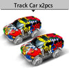 Dino Race Track Toy with Electric Climbing Car