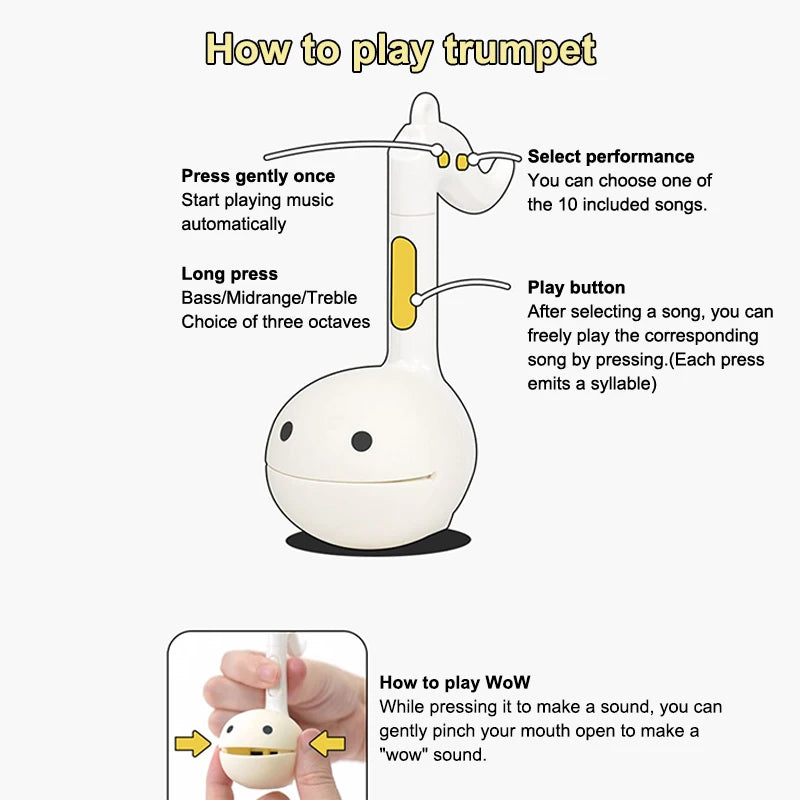 Otamatone Mini Electronic Musical Instrument Toy