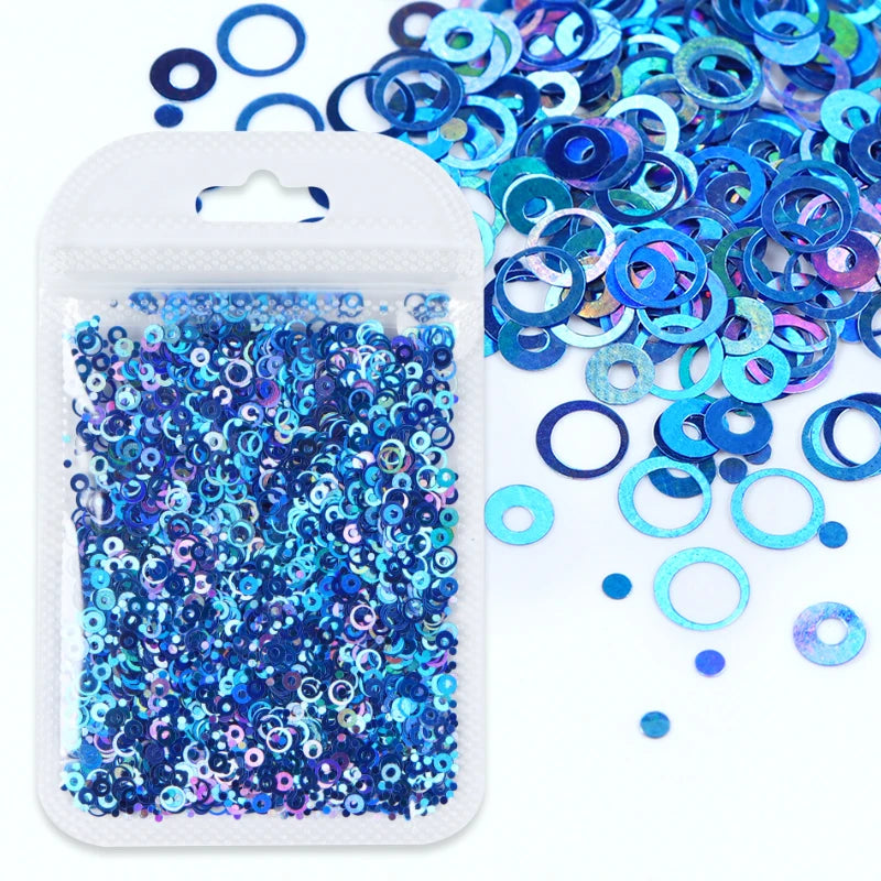 Shimmering Star Resin Sequins for DIY Crafts