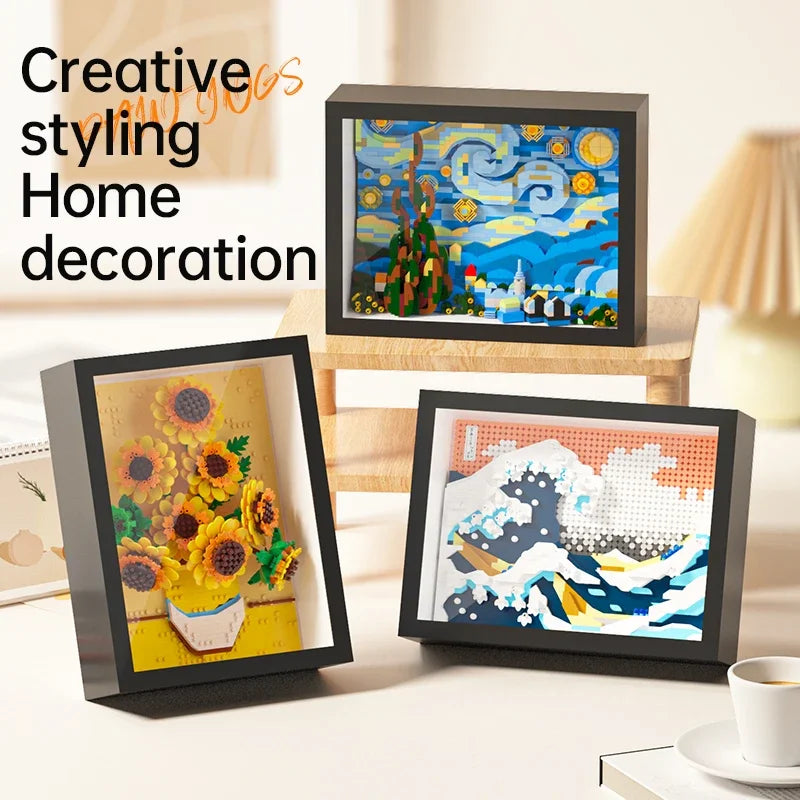 Art Masterpiece Building Block Set – Van Gogh, Starry Night & More