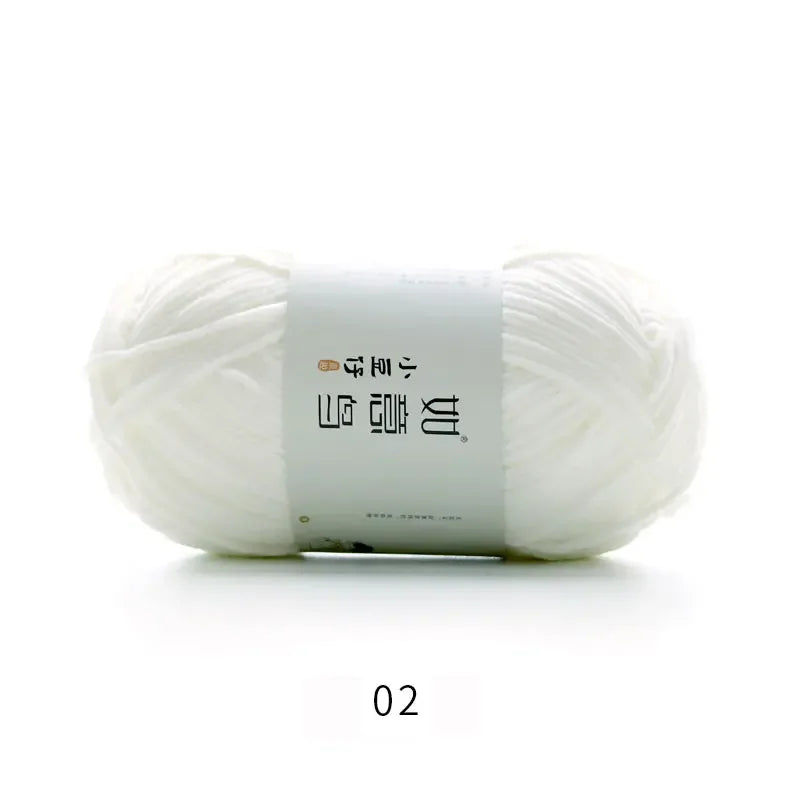 Soft Chenille Yarn for Knitting & Crochet - 50g Ball