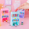 Kids Interactive Vending Machine Toy with Mini Drinks and Coins
