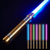 RGB Metal Lightsaber with 7 Color Modes and Sound Effects