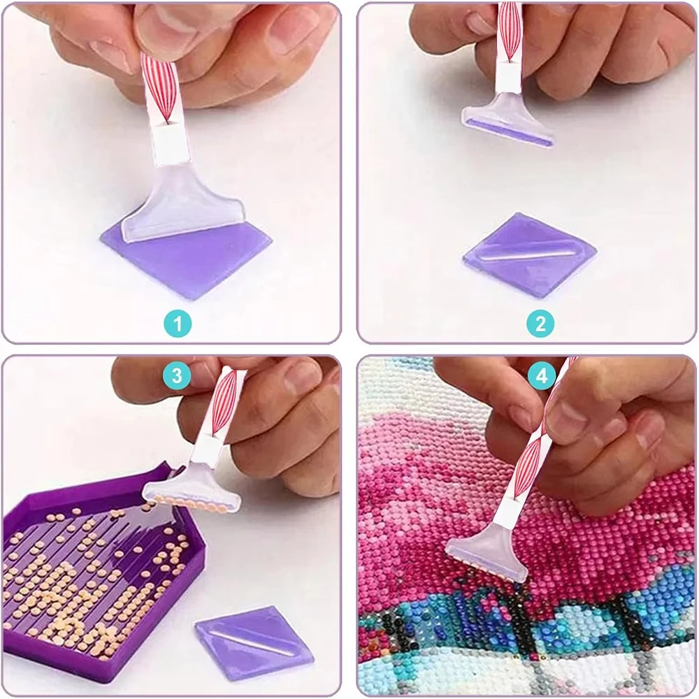 Diamond Painting Tool Kit with Storage Box and Accessories