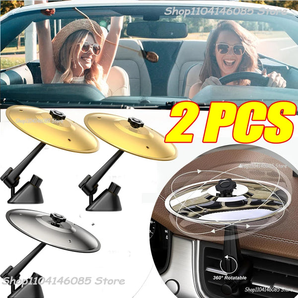 Mini Clip-On Car Cymbal for Ventilation Ports
