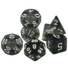 Crystal Clear Polyhedral Dice Set for Tabletop RPGs