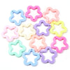 Colorful Acrylic Star Pendants for DIY Jewelry Making & Keychains