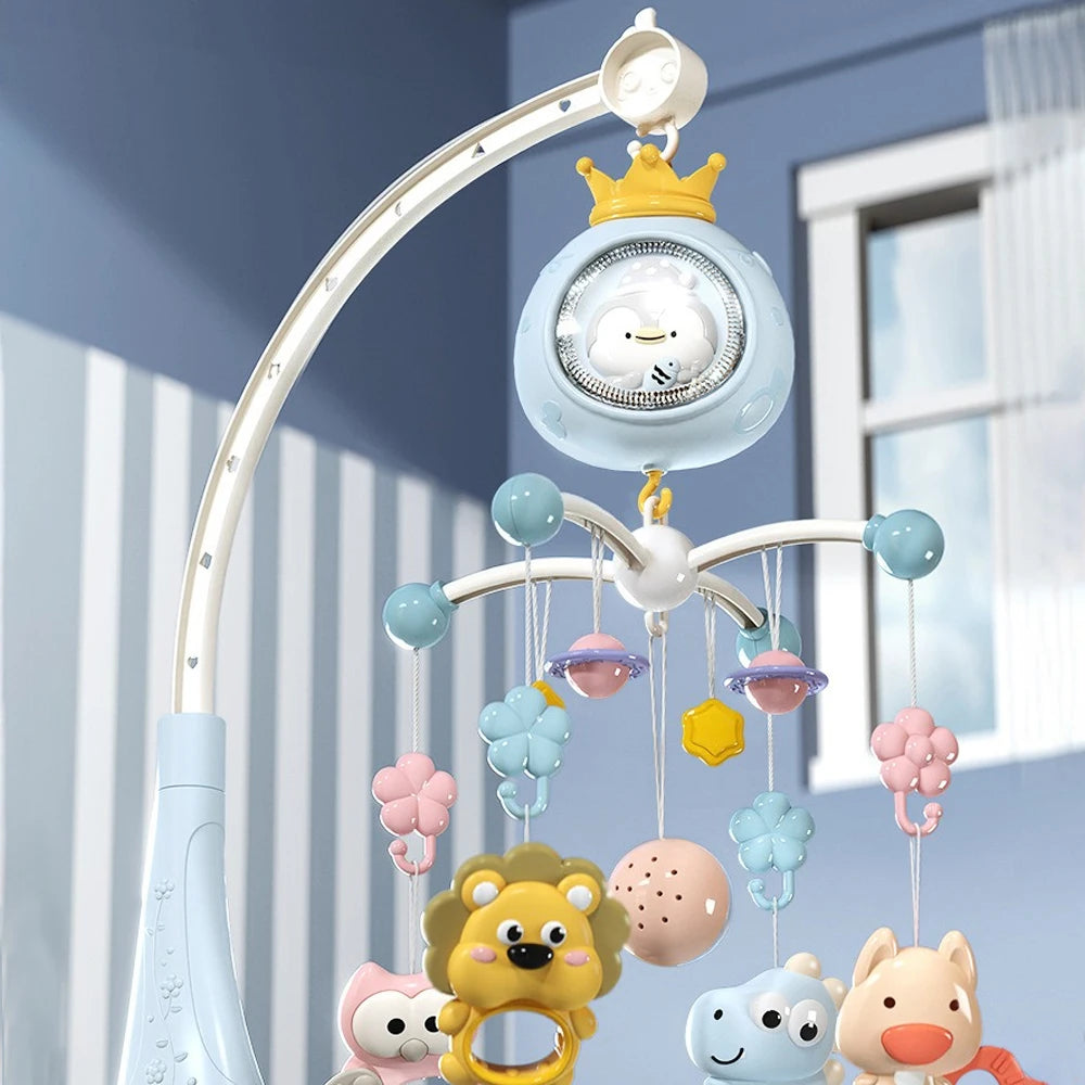 Soothing Musical Crib Mobile with Projector and Remote