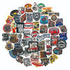 Vintage Hot Rod Car Sticker Pack – Retro Decals for Laptops, Luggage & Skateboards