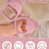 Chick-Shaped Silicone Teether Gloves for Babies