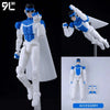 A fully articulated action figure of Jujutsu Kaisen Yuji Itadori, 14cm tall, in blue and white attire.