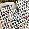 Vintage Alphabet Letter Stickers for Scrapbooking and Journaling