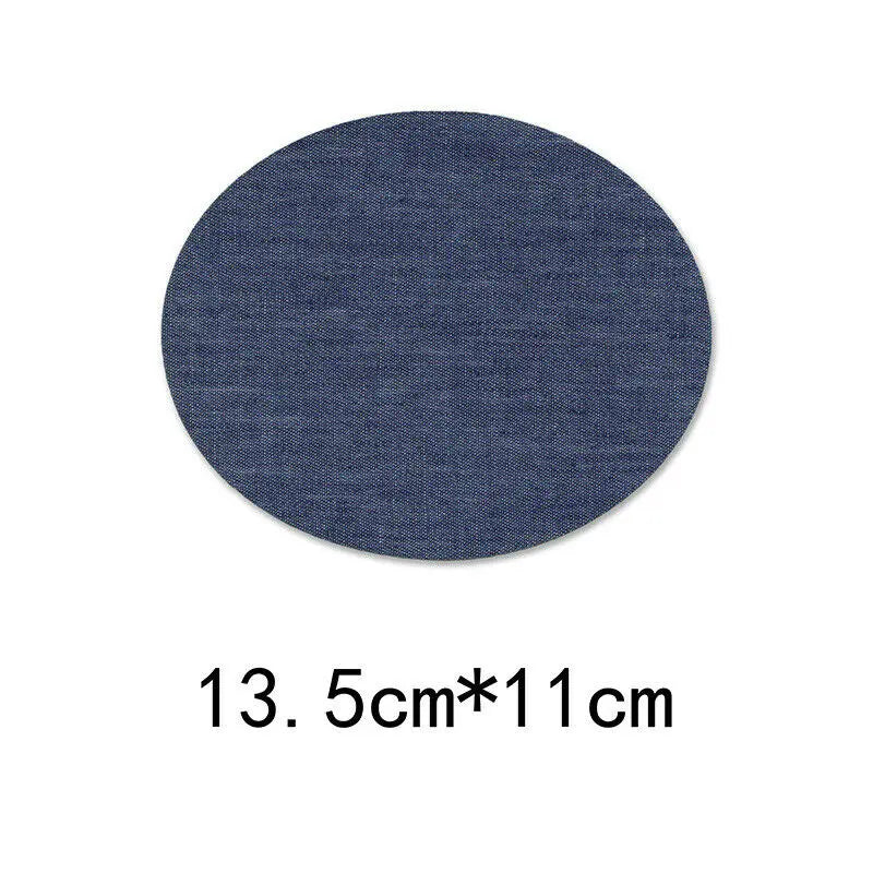 Iron-On Denim Patches for Jeans Repair & DIY Crafts
