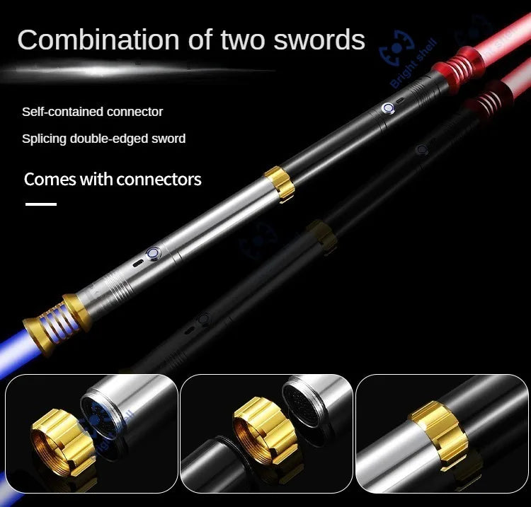 RGB Color-Changing Lightsaber with Sound Effects