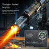 Electric Water Gun with Recoil and LED Flame Effects