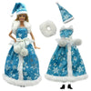 Festive Christmas Outfit Set for 11.5-Inch Dolls