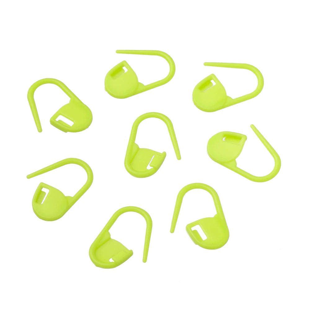 Colorful Locking Stitch Markers for Knitting and Crochet