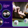 Party Dice Drinking Game Set for Adults – 6 Acrylic Dice