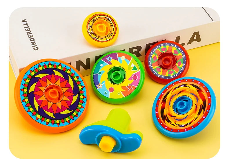 Five-Layer Stacking Spinning Top Toy