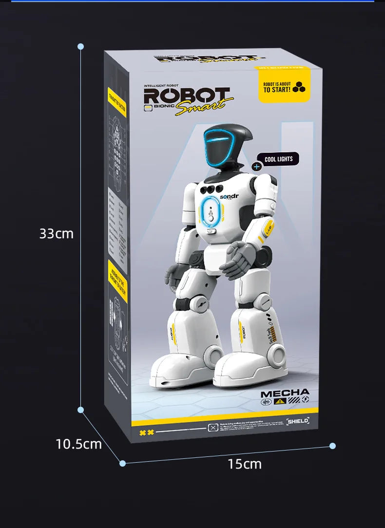 Interactive Gesture-Controlled Robot with Dance and Learning Modes