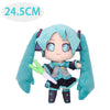 Hatsune Miku Plush Doll – Cute 20cm Anime Sitting Figure