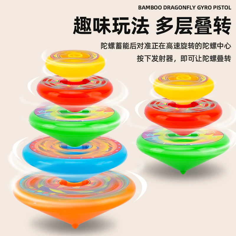 Five-Layer Stacking Spinning Top Toy