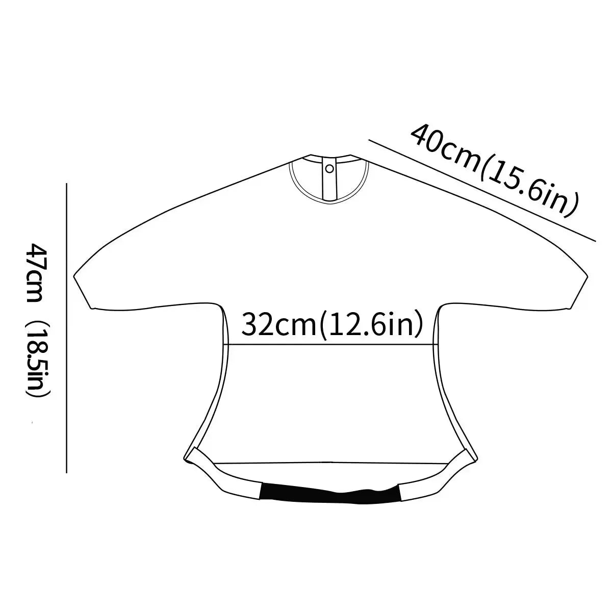 Waterproof Long-Sleeve Baby Bibs with Cute Designs