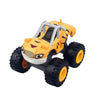 Flame Racing Monster Truck Toy Car – Friction-Powered Die-Cast Vehicle
