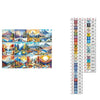 12-Piece Sunset Mountain Diamond Painting Craft Kit