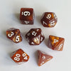 Colorful Pearl Polyhedral Dice Set for Tabletop RPGs