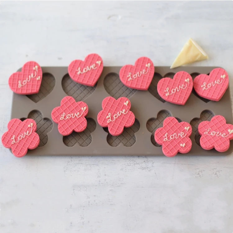 Flexible Silicone Flower Mold for Baking & Desserts