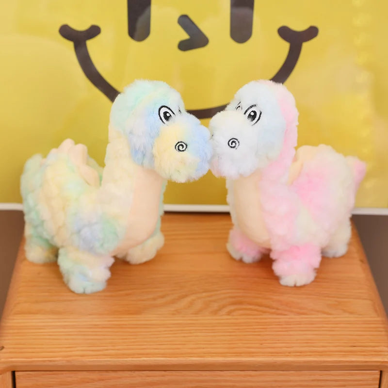 Colorful Dinosaur Plush Toy – Soft & Cuddly T-Rex