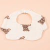 6-Layer Cotton Gauze Baby Bibs (3-Pack)