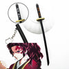 Metal Demon Slayer Katana Replica – Tanjiro Inspired Mini Samurai Sword