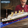 Micro Building Block Titanic Ship Model Kit for Adults and Teens