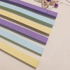 540 Double-Sided Origami Star Strips in 27 Colors for Crafting and Decoration