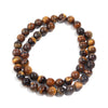 Natural Yellow Tiger Eye Stone Beads for DIY Jewelry Making
