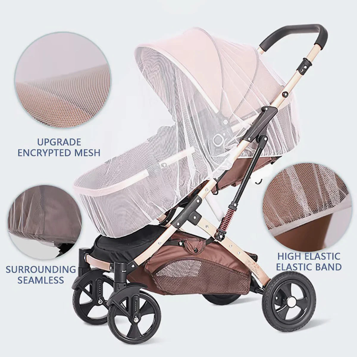 Universal Mosquito Net for Baby Strollers